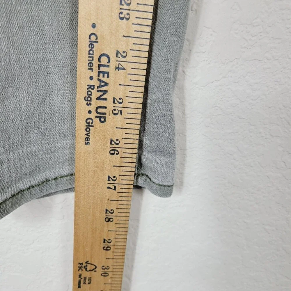 GAP Girls Denim Jeans Stretch Slim Sz 14 Gray Mid Rise Teens Teenager Junior